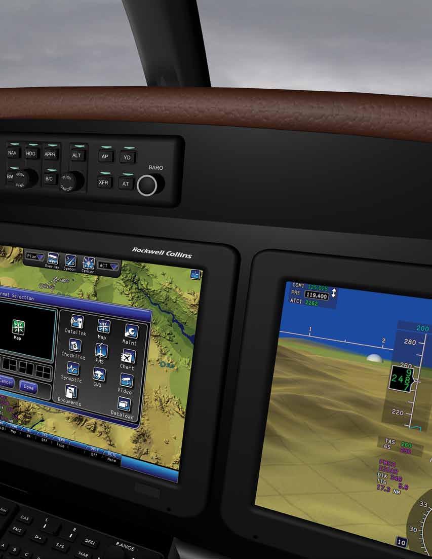 Touch-control flight displays Flight planning, aircraft