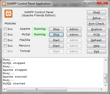 Slika 2.2. Control Panel aplikacija 2.1.2. Testiranje instalacije U ovoj fazi potrebno je provjeriti uspješnost instalacije.