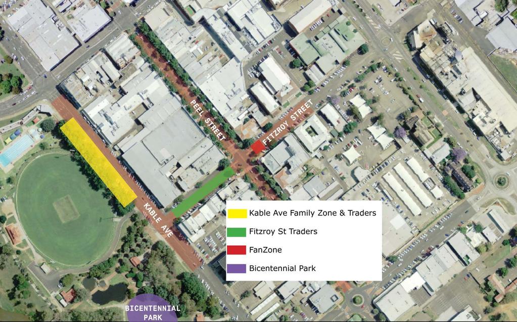 9. Site Map Please see site map below highlighting the Family Zone precinct. This is indicative only and not to scale.