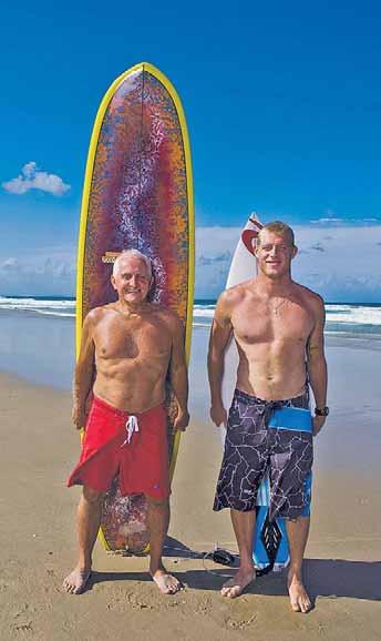 publicised the Aussie power surfing style) through to brief sections on Kelly Slater and Mick Fanning, the modern gurus who inherited the surfboard revolution and who have brilliantly refined both