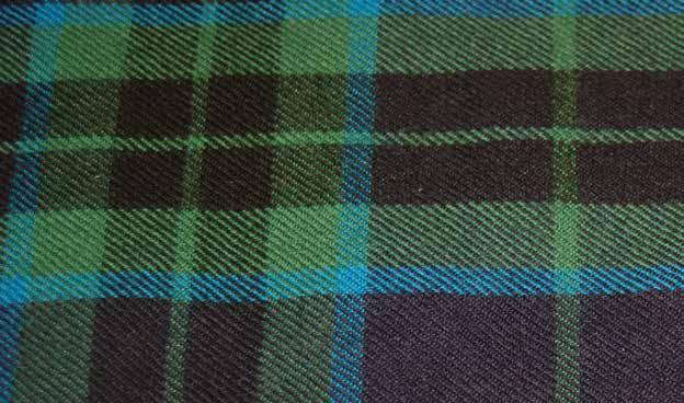 A clothing store could carry, Tartan Swim Shorts, Tarton scarves and Tartan socks Have staff members wear a kilt or some other