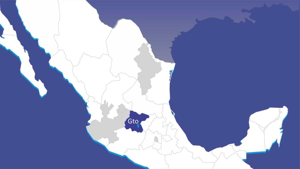 Celaya offers an strategic localion in the geographical center of Mexico.