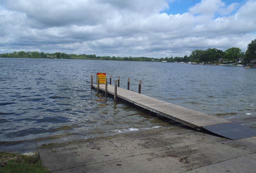 Site 7 - Lake onemah AMENITIES DN boat launch
