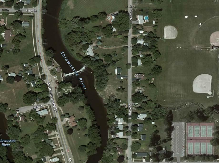 Shiawassee iver Water Trail Development lan Site 19 - Brady Street ortage (Barrier Free in August 2017) Heritage ark it/grill ack estroom Launch Signage Windsock Foot ath arallel arking arking