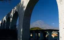 Arequipa s incomparable colonial architecture is made out of sillar, a white volcanic stone that has kept