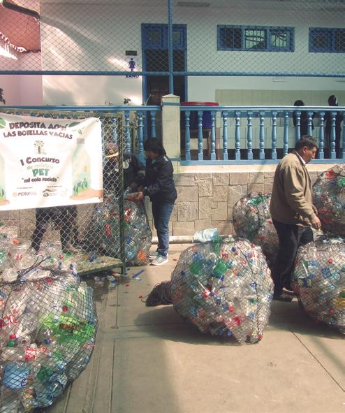 RECYCLING COMPETITION This initiative is designed to encourage young people to actively care for their planet.