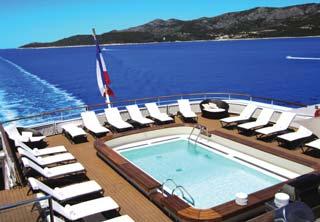 Five-Star Small Ship M.S. L AUSTRAL Five-Star, State-of-the-Art Design The exclusively chartered M.S. L AUSTRAL represents the newest generation of Five-Star small ships, featuring only 110 Suites and Staterooms and distinctive French sophistication.