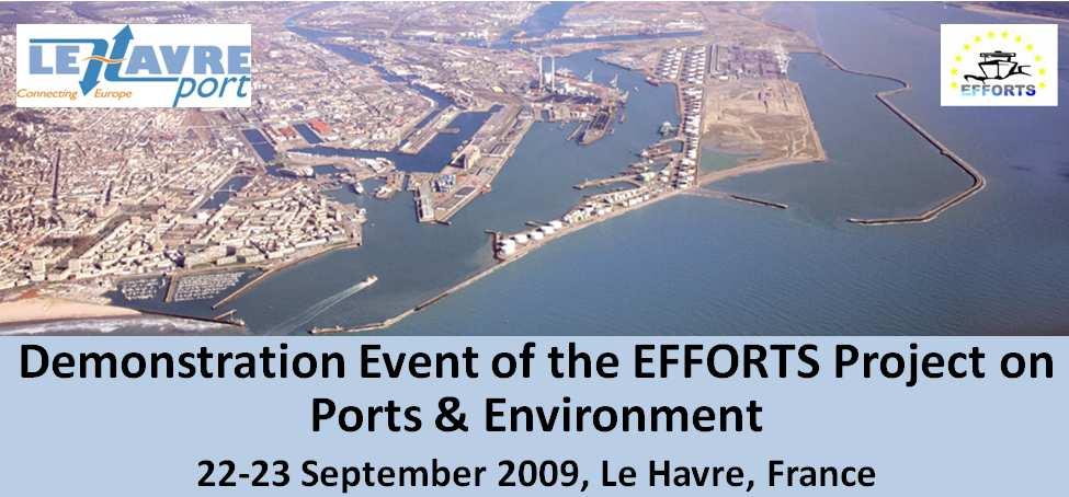 EFFORTS (EFFective Operation in ports - www.efforts-project.org) is an integrated project supported by the DG research of the European Commission in the 6 th Framework Programme (FP6).