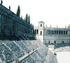 The Circus Maximus Romans loved to attend events at a huge racetrack called the Circus Maximus. Chariot races were the most common event held there.