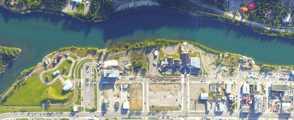 1 3 2 4 The revitalization of the Whitehorse waterfront included: Kishwoot Island 1 3 2 Bridge removal and clean up Land ownership transferred to Ta an Kwäch än Council Shipyards Park Restoration of