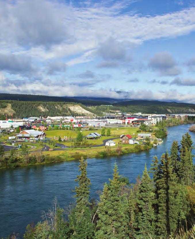 The waterfront is often the heart of a community and Whitehorse is no exception.