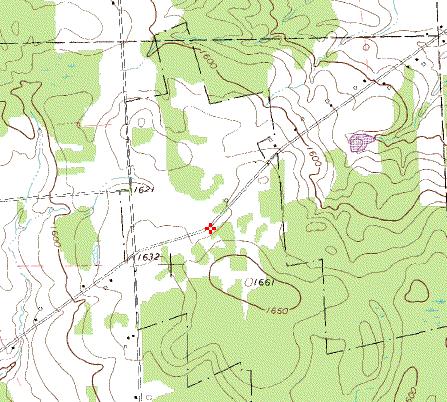 6. Start at BM 1212 near the intersection of Dewey and Three Bridges Road. Hike upstream along the small intermittent stream that has no tributaries until you reach the headwaters. a.) What is the elevation of the headwaters?