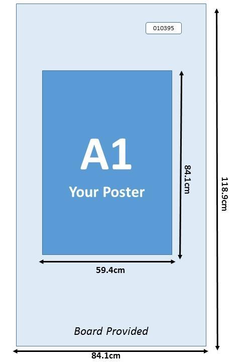 2.1 Guideline for Poster Presentation IMPORTANT NOTES A display board (size: 84.1cm wide and 118.9cm high) and adhesive tape will be provided to put up the respective poster display.