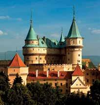 The Bojnice castle belongs to the most beautiful architectonic treasures of Slovakia. The romantic castle and its area were rebuilt in renaissance and baroque style and finally in Neo-Gothic style.