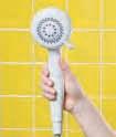 HANDHELD SHOWER WITH INNOVATIVE PALM FEATURE DN8010 Ergonomic