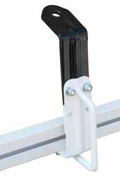 Accessories extruded Aluminum systems AdjustAble ladder stopper