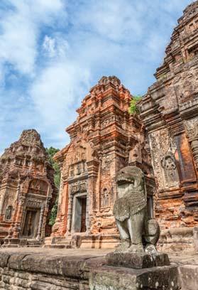 Once it was the seat of Hariharalay, the first capital of the Khmer Empire north of Tonle Sap.
