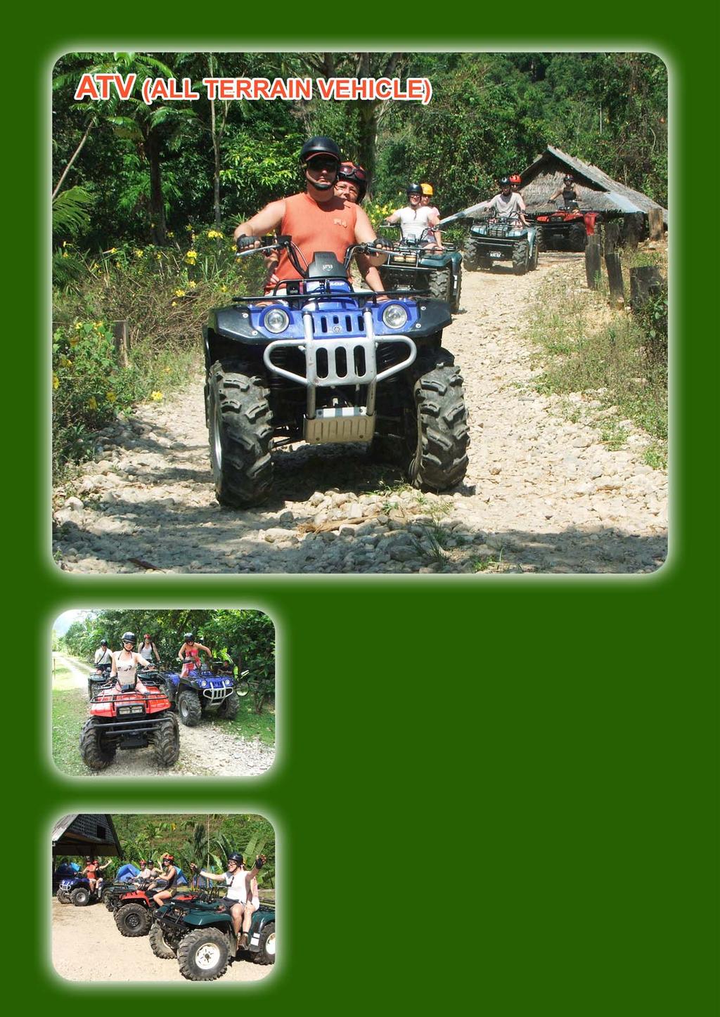 ATV (All Terrain vehicle) Tour Code (SLC 05) Experience the excitement over