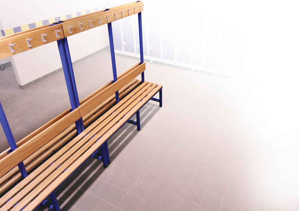 FEATURES Benches are available in either 50mm heavy duty tube as the image of the