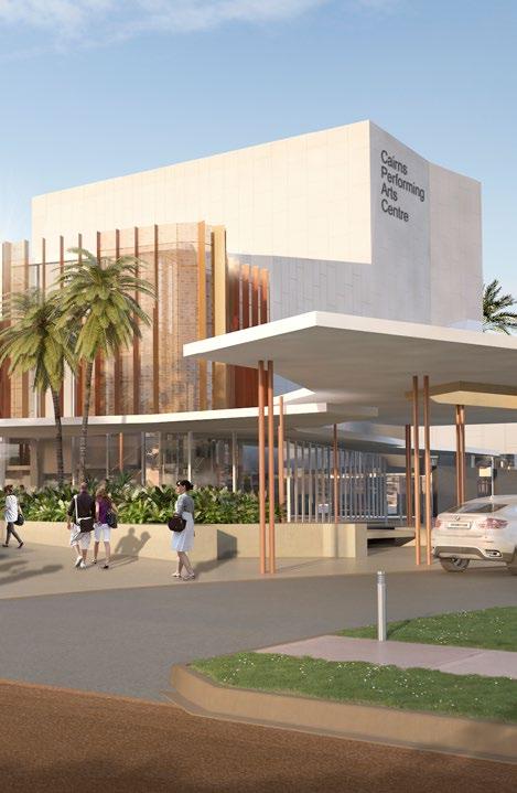THE PRECINCT $65 MILLION The Precinct is a proposed PERFORMING ARTS CENTRE that will incorporate tropical parklands and outdoor performance areas.