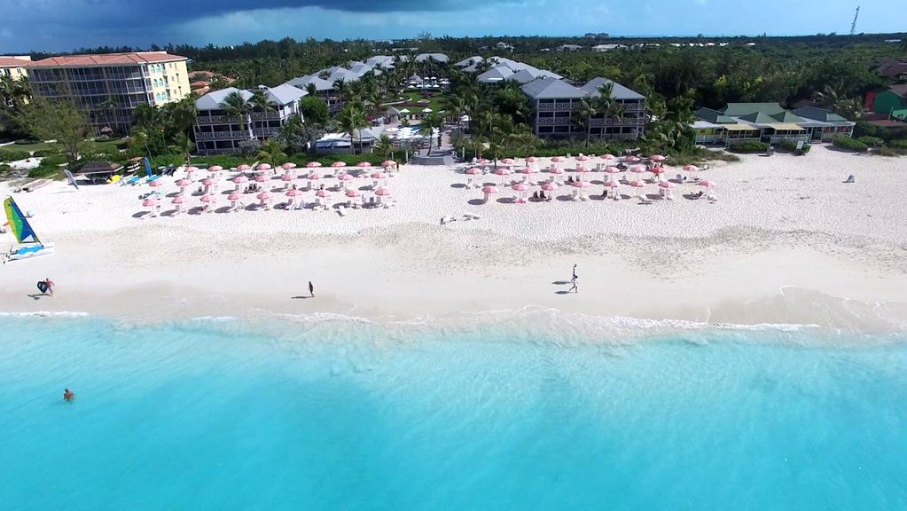VIDEOS OF OUR RESORTS Ocean Club and Ocean Club West are located directly on the beach, less than a mile apart and within a fifteen-minute walk on the beach from each other with