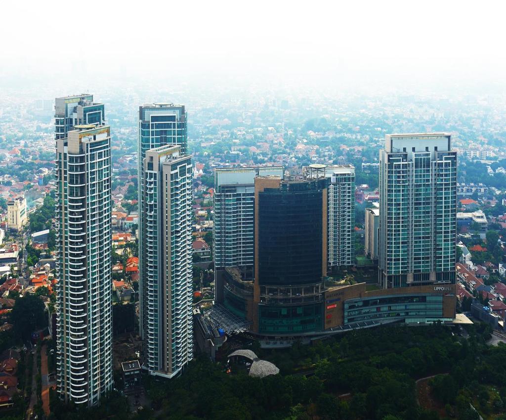 A LANDMARK PROJECT SOUTH JAKARTA (FIRST LAUNCHED ON JULY 2007) SOLD (AS OF 31 DEC 2017) THE COSMOPOLITAN THE BLOOMINGTON THE INTERCON THE INFINITY THE RITZ 98%