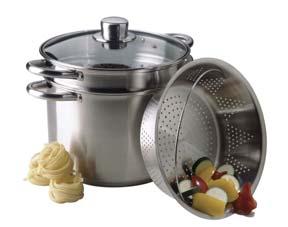 SPECIALTY COOKWARE 2009 CATALOG COMMERCIAL COOKWARE LINE All the products in this line are induction compatible. 8 QT.
