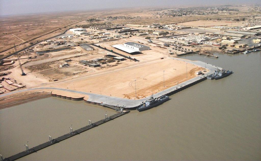 Umm Qasr Pier and Seawall Umm Qasr, Iraq Iraq