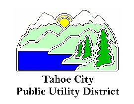 TAHOE CITY PUBLIC UTILITY DISTRICT MEMORANDUM TO: Bob Bolton DATE: 10/07/16 FROM: Kay Berntson SUBJ: Parks Staff Report -9/09/16-10/07/16 General: As we begin to gear down from a busy summer season,