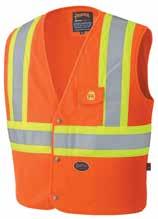3 CSA Z96-09 Class 1 Level 2 and Class 1 Level FR ATPV 12 cal/cm² (Arc Thermal Protective Value) HRC 2 (Hazard/Risk Category) StarTech FR reflective tape 5 storage pockets: 2 front slash, 3 inner