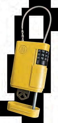 Attach Locking Stor-A-Key anywhere using magnet or