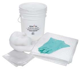 nitrile gloves, 2X-L (11) SAS067 2 Disposal bags, 26" X 36" SEI272 Replacement Containers Description Capacity White Polyethylene Pail 5