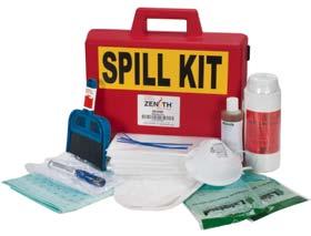 spill kits 40-ML mercury SPILL KITS - - - SEJ552 Description Spill Kit Contents: Qty Description 1