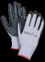 coated gloves Lightweight Nitrile Foam Coated gloves a Lightweight nitrile foam palm coating a 13-gauge seamless knitted nylon shell a Superior dexterity, comfort and wet grip reduces hand fatigue a