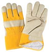 handling and construction Case Qty SR521 72 SAM023 X- 120 SDL881 2X- 120 Thinsulate TM Lined Grain Pigskin Fitters gloves a Full 100-g Thinsulate TM lining provides superior warmth a Performs better