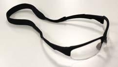 eyewear a Attached belt clip offers multiple attachment options a Colour: Black SEF180
