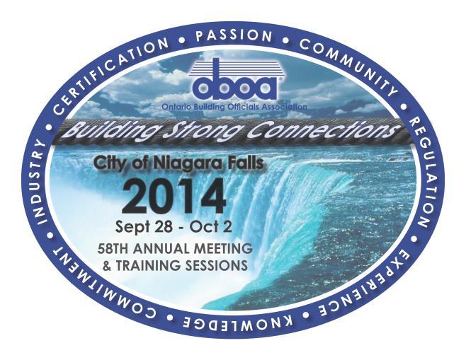 Page1 Ontario Building Officials Association 58 th Annual Meeting & Training Sessions Sheraton on the Falls