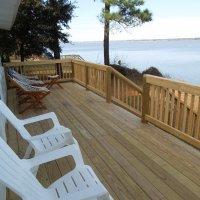 Beachfront cottage on James River across from Jamestown & Williamsburg Summary Privacy, a beautiful view, a private