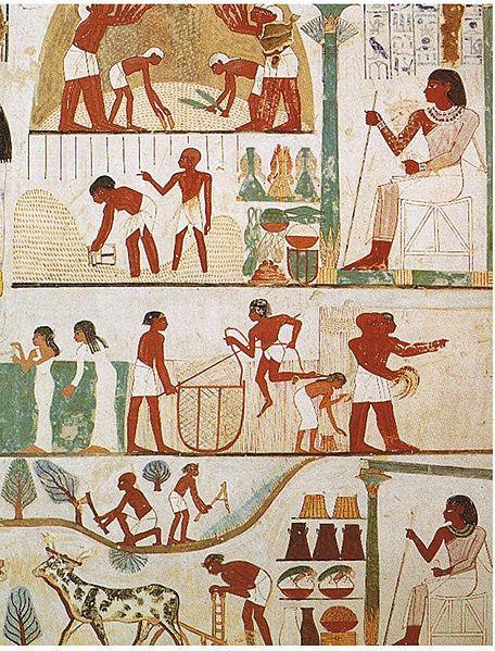 Shortly after the invasions of the Hittites and Sea Peoples, the New Kingdom and Egypt fell into a period of Work and Daily Life As