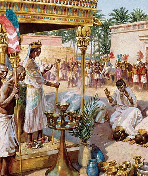 10.3. Kush Conquers Egypt After the collapse of the New Kingdom, Egypt fell into political chaos. At least ten Egyptian kingdoms fought one another for power.