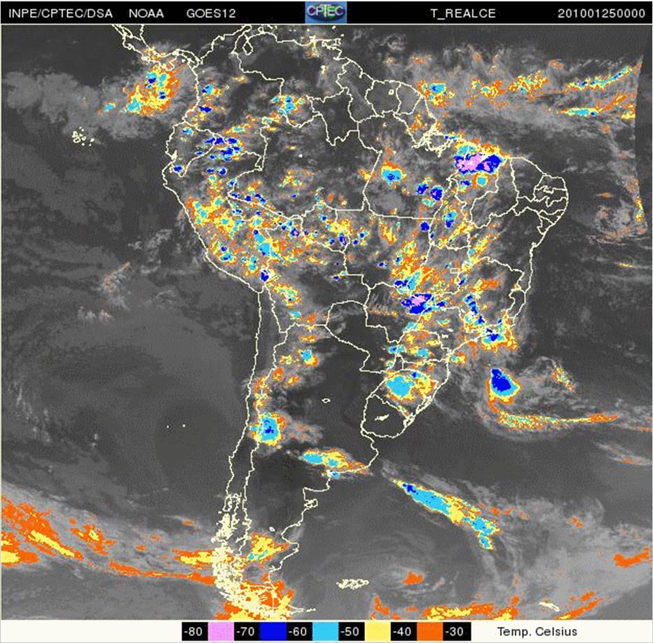 GOES Images 21 25 January