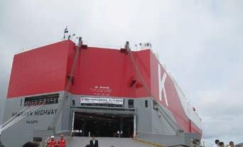 largest vessel type in K Line s car carrier fleet.