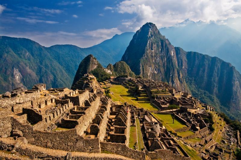 The highlight of the trail is when it passes through the spectacular Incan ruins of Machu Picchu.