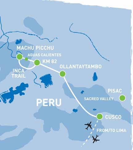 Peru - Land of the Incas - named after the Peruvian civilisation whose legacy is a wealth of mysterious cities and magnificent ruins.