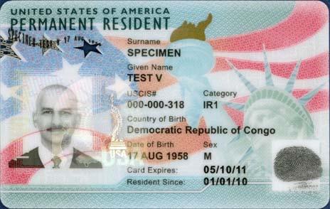 Page 68 of 118 The previous version of the Permanent Resident Card was issued after April 30, 2010.