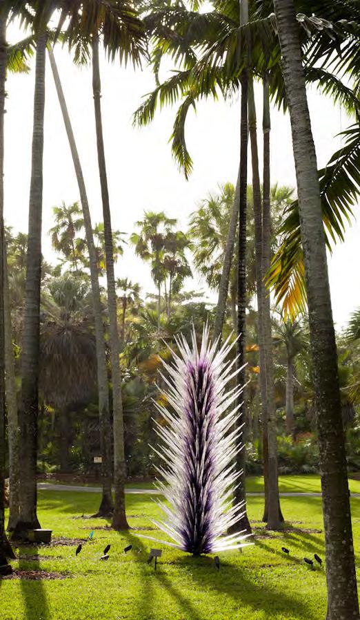 Our Reach Build brand awareness through your association with Chihuly at Fairchild, the preeminent cultural event in South Florida.