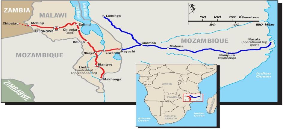 INFRASTRUCTURE in Nacala Special Economic Zone Nacala Corridor: Railway