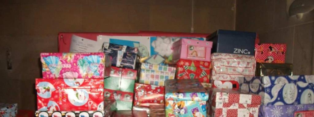 Samaritan s Purse is an organisation which allows us the opportunity to show love to children who otherwise would receive no gift at Christmas. How do we do that?