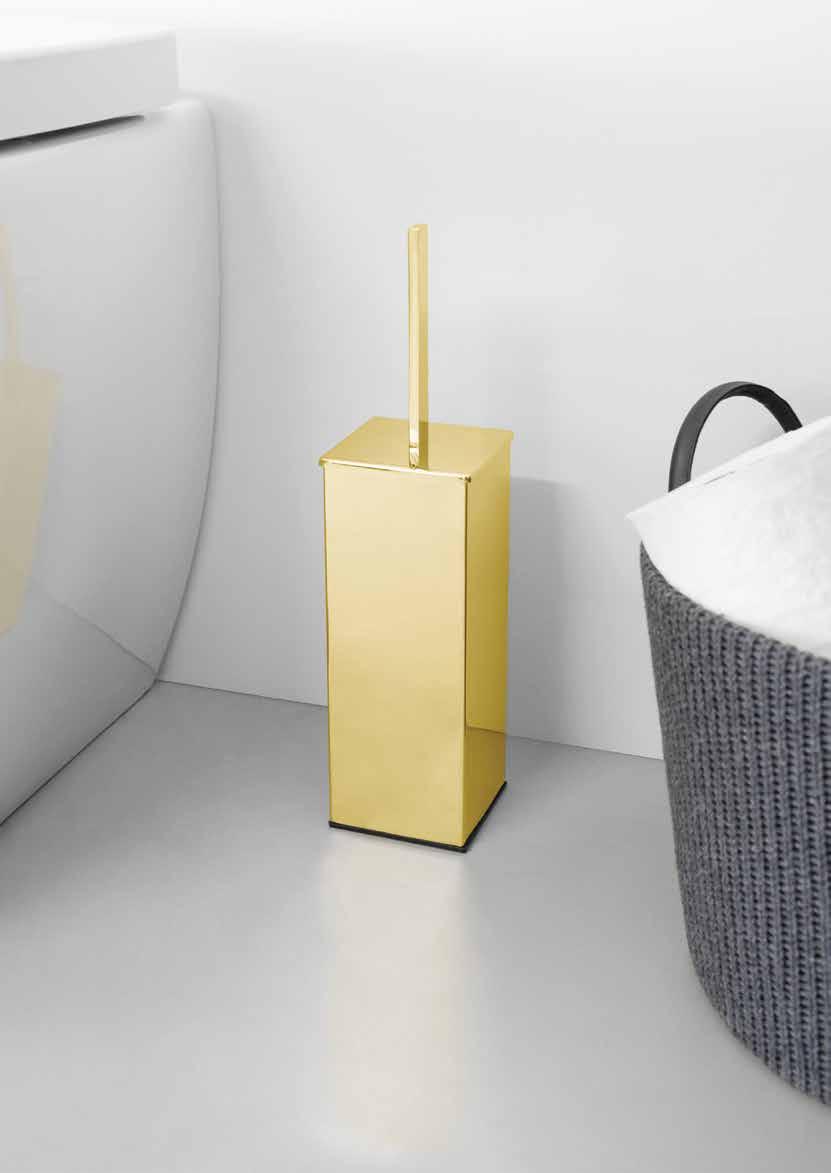 SOHO TOILET BRUSH Combining design and practical functionality the Soho Toilet Brush is available in all of our