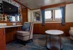 ) Main Deck Window Two twin beds and two
